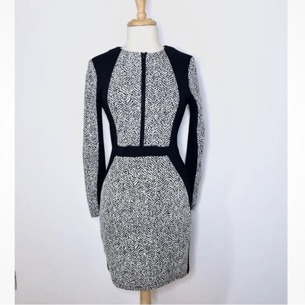 W.G.B. By Walter Baker Long Sleeve Knit Sheath Dress,  Size Small